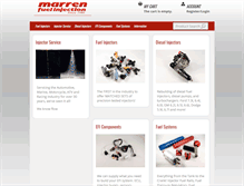 Tablet Screenshot of injector.com